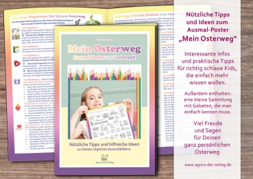Ausmal-Poster "Mein Osterweg" (001-A3 )