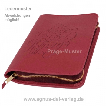 Gotteslobhülle  - ApfelLeder/Lederfaser (konfigurierbar)