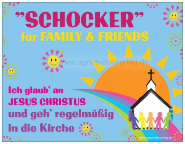 Postkarte 069 "SCHOCKER" für FAMILY & FRIENDS