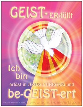 Postkarte 073 "GEIST-ER-füllt"
