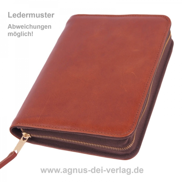Gotteslobhülle - Vollrindleder Nappa-glatt (konfigurierbar)