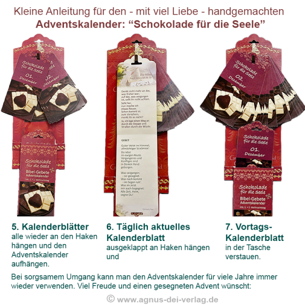 Adventskalender "Schokolade für die Seele" 24+2