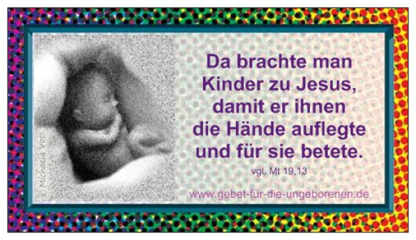 10 Minikarten 044 "Ewiger Vater!"